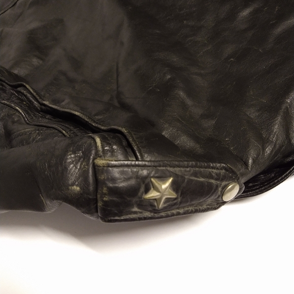 Vintage 60s Schott Bros Steerhide Handcut Perfecto Motorcycle Jacket 36 no belt - Picture 5 of 16